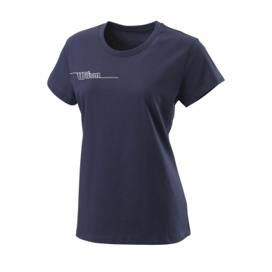 Wilson Tennis Shirt Team II Tech navy blue Women